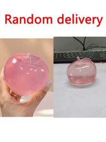 1個/綠色/粉色蘋果擠壓玩具，成人壓力緩解擠壓玩具，慢回彈釋壓玩具，焦慮緩解感官玩具，成人壓力緩解擠壓玩具，適合成人派對，柔軟可擠壓，生日禮物，禮品袋小禮物，柔軟可擠壓，柔軟可擠壓玩具 - 均碼 - 查看 11