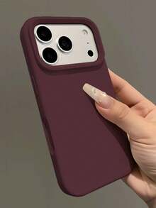 Compatible With IPhone 18 Pro, 18 Pro Max, 17 Pro, 17 Pro Max, 17. This Liquid Silicone Triple-Layer Full-Coverage Soft Rubber Phone Case Provides Shock-Absorbing Protection, With An Inner Lining Of Scratch-Resistant Microfiber Material. Compatible With IPhone 13, 11, 16 Pro Max, 15, 14 Plus, 12 Mini, XS, Max 7, 8 Plus. Fresh Summer Phone Case. - Plum - View 2