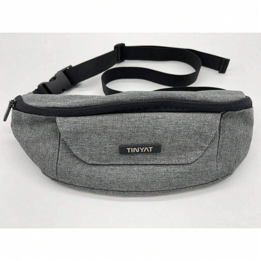 Bauchtasche Gürteltasche Hüfttasche Sport für Damen und Herren Outdoor Groß Handytasche Umhängetasche Camping Wandern Fitness Fahrrad Running - Grau - Übersicht 1