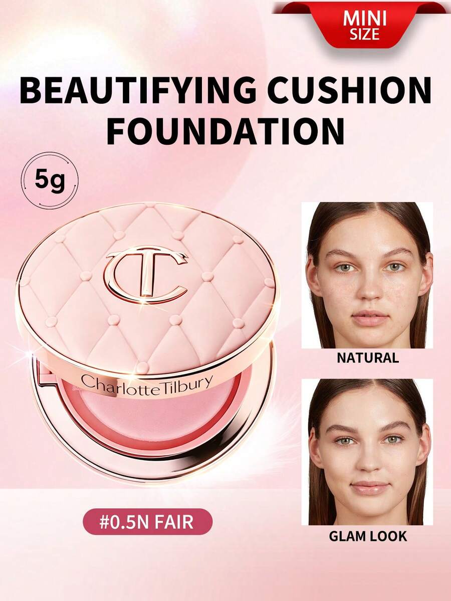 Charlotte Tilbury PILLOW TALK Radiant Cushion Foundation -#0.5N FAIR-0.176 Oz. - Mini-o.5N FAIR - View 1