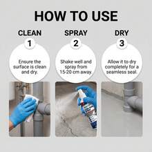 100ML Leak Sealing Spray, Fast-Sealing Waterproof Repair Spray, Durable Adhesive Sealant, Anti-Aging Flexible Coating, Suitable For Roof, Wall, Pipe, Gutter, Window Frame, Home Leak Repair Sealing Supplies (Randomly Shipped In Two Packaging Styles) - Waterproof Sealant Repair Spray - View 5