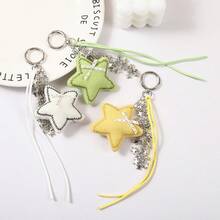 Creative Lace Bow, Ribbon, Keychain, Text Tag, Heart Pendant, Fashionable And Versatile Bag Pendant, Wholesale - Multicolor - View 6