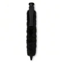 Giant Plush Ballpoint Pen - An Oversized, Fun, Short-Hair Writing Pen With A Soft Fur Design, Perfect As A Creative And Humorous Office Or School Supply Gift. It Features A Comfortable Non-Slip Grip And Is Lightweight And Easy To Carry. - A - View 18