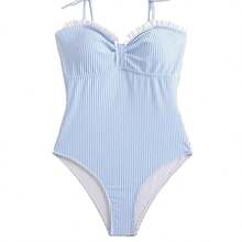 Women Swimming & Diving Suit - Blue - View 6