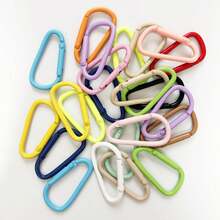11/22/32pcs Aluminum Alloy Keychain Clips - Durable, Multi-Color Combination Suitable For Keys And Accessories, Lightweight And High-Quality Design, Secure Keyring | Colorful Keychain | Durable Clip, Bag Clip, Backpack Clip Connector. - Multicolor - View 5