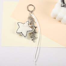 Creative Lace Bow, Ribbon, Keychain, Text Tag, Heart Pendant, Fashionable And Versatile Bag Pendant, Wholesale - Multicolor - View 7