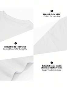 Women T-Shirts - White - View 3