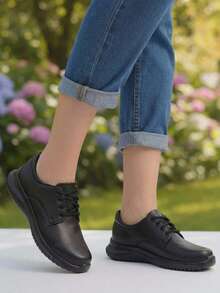 Women Health Care & Food Service Shoes - Black - View 1