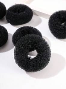 Nylon Hair Roller Large Size 1pc Black - Black - View 3
