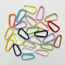 11/22/32pcs Aluminum Alloy Keychain Clips - Durable, Multi-Color Combination Suitable For Keys And Accessories, Lightweight And High-Quality Design, Secure Keyring | Colorful Keychain | Durable Clip, Bag Clip, Backpack Clip Connector. - Multicolor - View 2