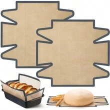 Air Fryer Silicone Mat, Non-Stick Oil-Resistant Reusable High-Temperature Resistant Baking Mat, Easy To Clean Oven Cooking Mat, Kitchen Baking Accessory - View 4