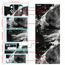 Black & White Abstract Oil Painting Texture Pattern Sticker Set Compatible With Switch Console, Controller And Dock, Vinyl Protective Skin, Waterproof, Scratch-Resistant, Removable, No Residue - View 5