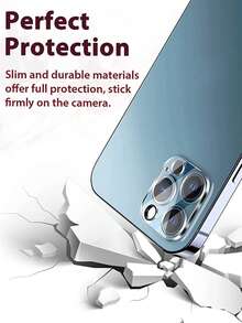 1pc, Camera Lens Protector, 9H High Hardness Material, Anti-Scratch, Anti-Collision, Anti-Fingerprint, Full Coverage Protection, Clear And Undistorted Photography, Compatible With IPhone Ultra/18 Pro Max/18 Pro/18/17e/17 Pro Max/17 Pro/17 Air/17/16 Pro Max/16 Pro/16 Plus/16/15 Pro Max/15/14/13/12 And Other Models. - Clear - View 8