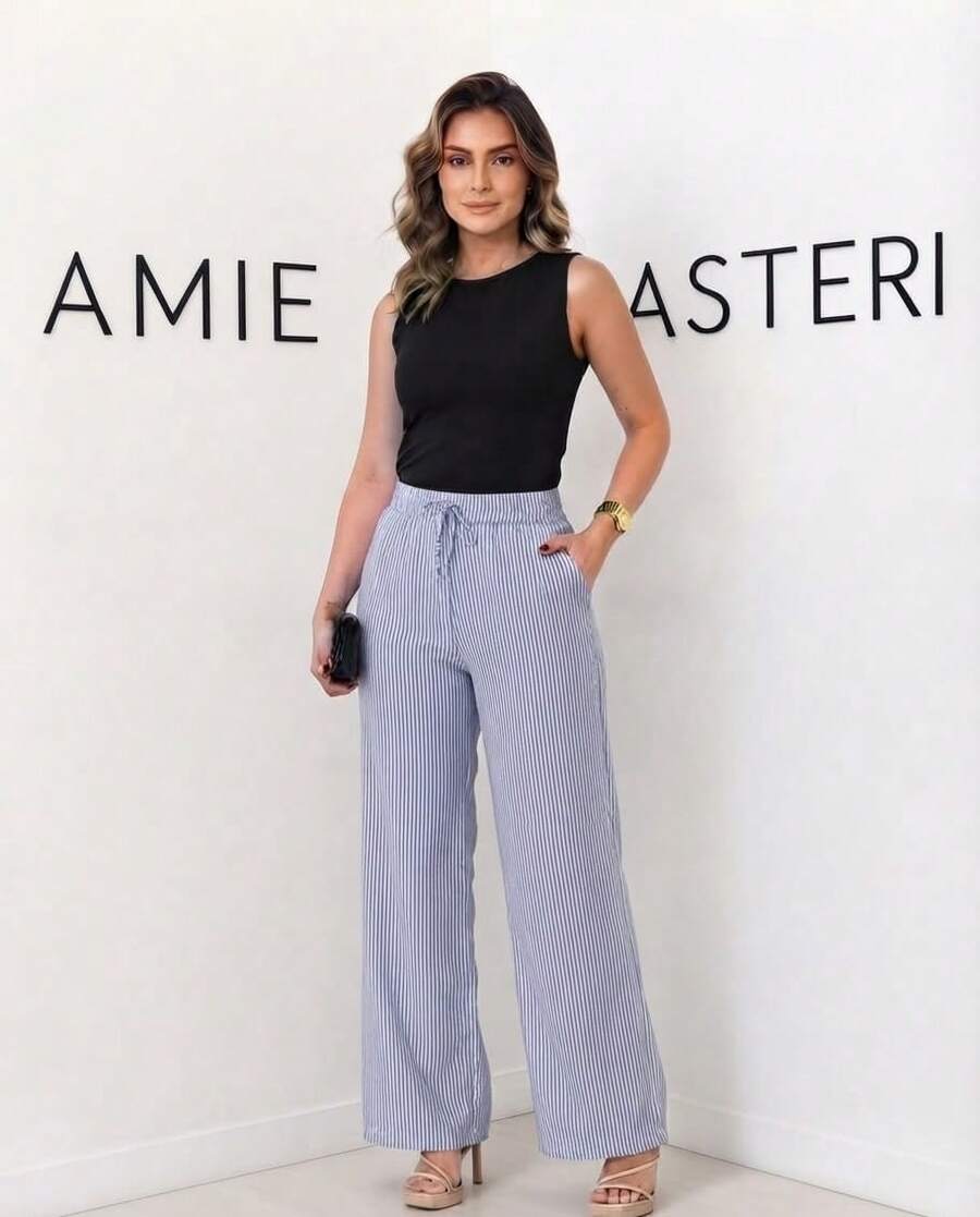 Women Pants - azul lavado - Ver 1