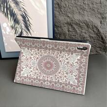 1pc Floral Pattern Tablet Protective Case With Pen Slot Compatible With IPad Air 4/5/10th Gen Smart Protective Case, Air 13(M3 2025), Air 11(M3 2025), 11(A16 2025), Compatible With OPPO Pad, MatePad, Pad, Honor Pad, Pad - Multicolor - View 5