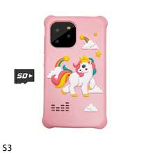 Kids Smart Phone, Wonderful Present For Little Ones Aged 3‑10, Portable Toy Cell Phone For Family Outings And Daily Entertainment, Complimentary SD Memory Card Included. - Multicolor - View 19