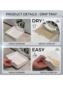 1pc Washing Machine Drain Tray, Laundry Room Essential Floor Protection Pan, Prevent Water Overflow, Durable Home Storage Solution Accessory, Suitable For Laundry Area Cleaning Supplies, Halloween, Wedding, Christmas, Candy Bag, Room Decor - Multicolor - View 11