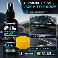 30ml Car Glass Privacy Spray, Reduces External Visibility And Protects Privacy. Anti-Glare Fast-Film For Car Windows. Provides Interior Protection And Modification Service For Car Owners. Car Window Privacy Protection Spray Product - Black - View 6