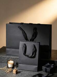 1pc/5pcs Simple Gift Packaging Bags Suitable For Birthday Party Occasions - AA - View 6