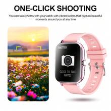 NcmRyu Smartwatch Unisex, Tali Silikon Nyaman, Mendukung Panggilan Telepon, Notifikasi Pesan, Kontrol Musik, Alarm, Baterai 180mAh, Kompatibel dengan Sistem Android dan iOS, Gaya Sporty, Cocok untuk Pesta Piala Dunia - View 4