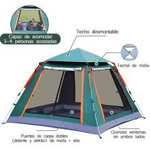 Outdoor Tent Mat - Green - View 8