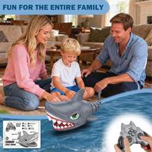 Shark Toy For Kids, Shark Toys For Boys And Girls, Sensory Fidget Toy, Ocean Animal Toy, Party Favors And Goodie Bag Stuffers, Back To School Prize, Halloween And Christmas Gift For Kids - Light Grey - View 6