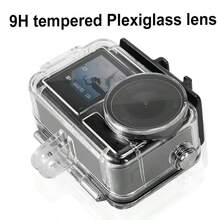 60M/196FT Underwater Diving Waterproof Housing Shell, Anti‑Fog Protective Dive Case For D*I Osmo Action 5 Pro, For Action 4, For Action 3, Deep Dive Camera Accessories - View 3