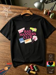 Women T-Shirts - 黑色 - 查看 2