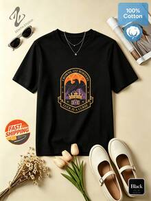 Women T-Shirts - 黑色 - 查看 2