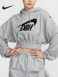 Sweatshirt Pullover Pendek Wanita Nike Sportswear FV7778-063 - FV7778-063 - View 1