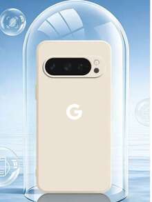搖粒絨內裡液態膚感手機殼，相容 Pixel 6 6a 7 7a 7 Pro 8 8a 8 Pro 9 9a 9 Pro XL 10 10a 10 Pro XL 11 11 Pro XL - 薰衣草灰 - 查看 2