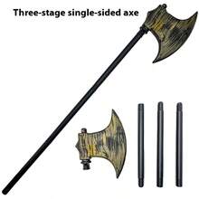 1pc Toy Prop 3-Section Grim Reaper Scythe Plastic Blow Molded Antique Style Large Scythe - Party Gift - Costume Accessory - Exquisite Gift - Mini Ornament - Birthday Gift - Holiday Gift - Christmas - Graduation Gift - April Fools' Day - Halloween - View 14