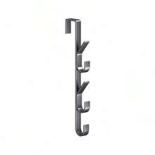 Non-Punching Wall-Mounted Coat And Hat Rack With Strong Load-Bearing Capacity, Featuring Hooks Behind Dormitory Doors, A Key Bag, Hat Storage Rack, Backpack Hooks, Suitable For Bathrooms, Bedrooms, Wardrobes, And Multifunctional Hooks - Multicolor - View 10