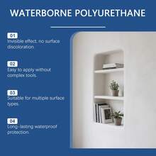 vyreth Roof Waterproof Adhesive Coating, Multi-Surface Applicable, Easy Application, Transparent Waterproof Agent For Home - A - View 4