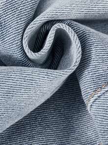 Boys' Simple Versatile Washable Casual Loose Fit Denim Jeans, Suitable For Summer And Daily Wear - Blue - View 6