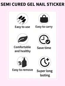 Nail Stickers, Soft Translucent Smoky Pink Full Coverage Nail Stickers, High Gloss Finish, Long-Lasting Wear, Protects Natural Nails, Suitable For Daily Commute, Date, Vacation, Afternoon Tea, Wedding Nail Art - Watermelon Pink - View 6