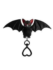Black Bat Keychain, Two-In-One Deformable Cute Bat Accessory, Gothic-Style Bat Keychain, Halloween Gift, Bag, Backpack - A Thoughtful Gift For Bat Lovers - Multicolor - View 11