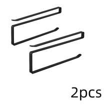 1pc Kitchen Storage Rack, No-Drill Wall-Mounted Kitchen Paper Towel Holder, Suitable For Kitchen, Bathroom, Cabinet, 1pc/Pack - View 10