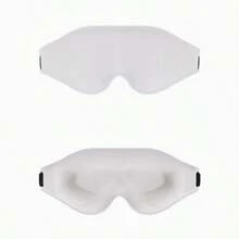 1pc 3D Silk Eye Mask, Suitable For Sleep, Night Travel, Napping, Good Light Blocking Effect, Soft And Comfortable, Suitable For Bedroom, Travel, Office, School, Back To School Supplies - Multicolor - View 10