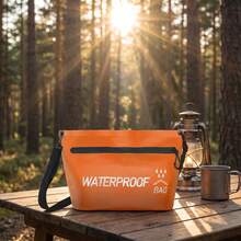 Waterproof Outdoor Crossbody Bag With Adjustable Shoulder Strap, Zipper Travel Storage Pouch For Camping, Hiking, Fishing And Beach - Multicolor - View 4