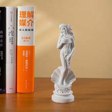 1pc European Venus Goddess Statue, Aphrodite Greek Deity Figure - Resin Crafted Home Decor Indoor Collectible - C - View 3