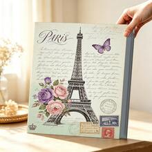 Large Capacity Memorial Photo Album, With 200 6-Inch Photo Pockets, Insertable Pages To Protect Photos From Damage, Perfect For Preserving Family Photos - 1PC - View 6