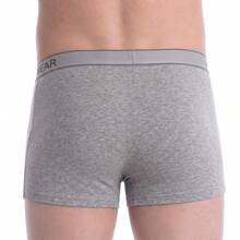 Kisses and Love Pack 2 Bóxers Hombre de Algodón Elástico KLB1 - Gris-negro - Ver 5