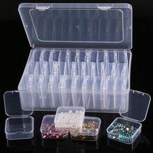 30-Grid Transparent Plastic Storage Box With Small Storage Boxes - Durable Home Organizer For Beads, Jewelry And Small Items - Clear - View 3