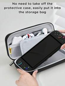 Ayotu Suitable For 2025 New Switch2 Game Console Pattern Game Console Shell And Accessories, Set Includes Protective Case, Storage Bag, Joy-Con Controller Protective Cover And Other Various Style Accessories, Ideal Gift Choice For Back To School - View 9
