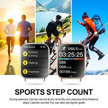 NcmRyu Smartwatch Unisex, Tali Silikon Nyaman, Mendukung Panggilan Telepon, Notifikasi Pesan, Kontrol Musik, Alarm, Baterai 180mAh, Kompatibel dengan Sistem Android dan iOS, Gaya Sporty, Cocok untuk Pesta Piala Dunia - View 7