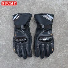 SUOMY Winter Motorcycle Gloves Men Warmer Protective Touch Screen Moto Cycling Motorbike Riding Gloves Women - A - View 2