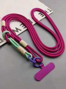 1pc Outdoor Phone Lanyard, Adjustable & Detachable, Long & Short Dual-Use Phone Wrist Strap, Universal Short Phone Lanyard, Suitable For Outdoor Phone Carrying & Decoration - Multicolor - View 16