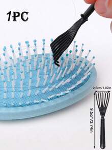 1pc Mini Pink Cherry Blossom Hollow Portable Styling Comb, Hair Comb, Hair Styling Tool & Accessory, Suitable For Men And Women, Salon, Beauty, Travel Essential - Multicolor - View 9
