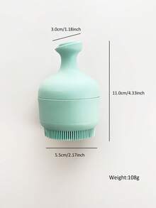 1PC 2-In-1 Silicone Ice Face Cleansing Brush, Manual Facial Cleansing Massage Tool - Multicolor - View 5